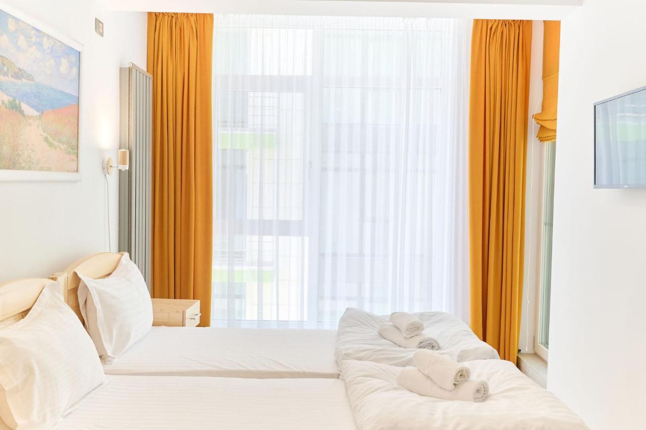 Blacksearama Apartment- Spa, Pools And Parking Mamaia Exterior foto