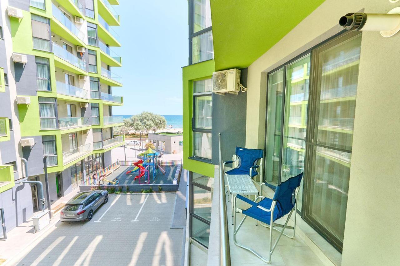 Blacksearama Apartment- Spa, Pools And Parking Mamaia Exterior foto